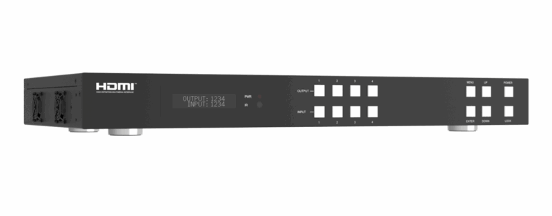 Матричный коммутатор с выходами HD BaseT MX44-UHD150