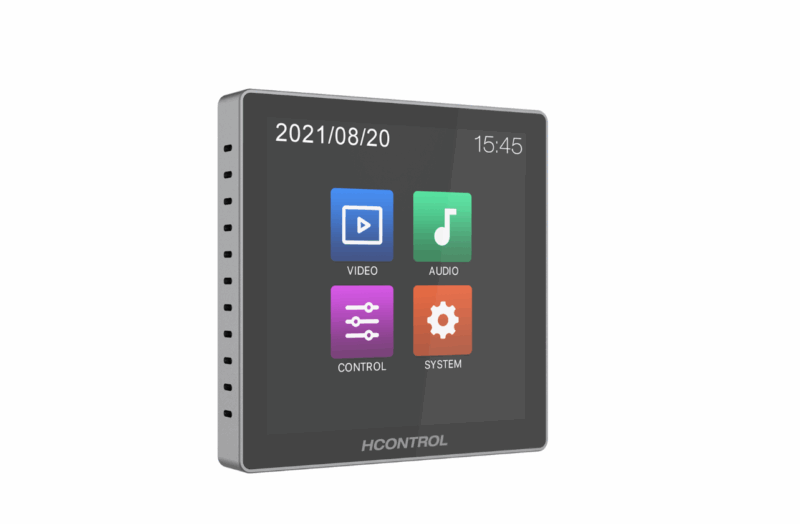 Настенная сенсорная панель управления 4” AVC-WTouch4(A)
