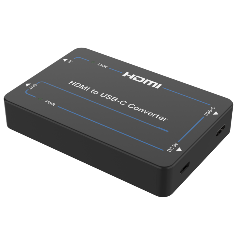 Конвертер видеосигнала HDMI в USB Type-С EAV CON-HC. Общий вид